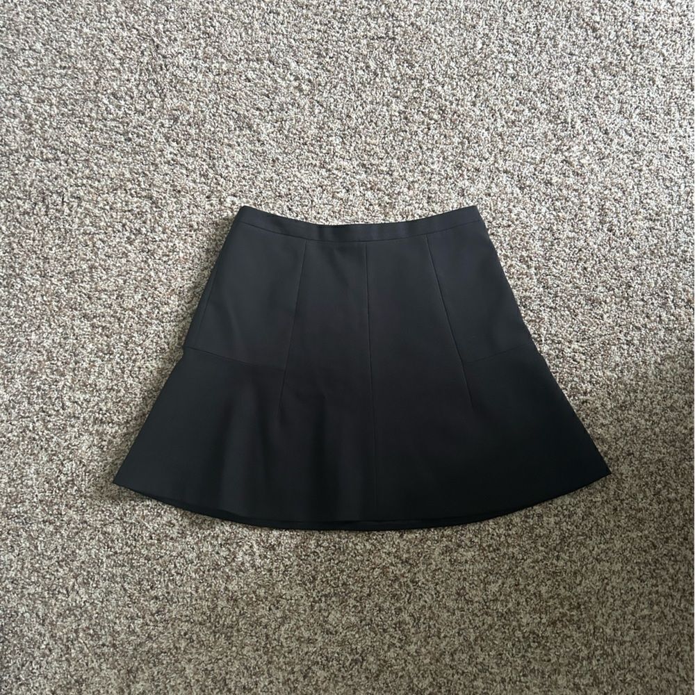 J. Crew Workwear Skirt Sz 4 Black